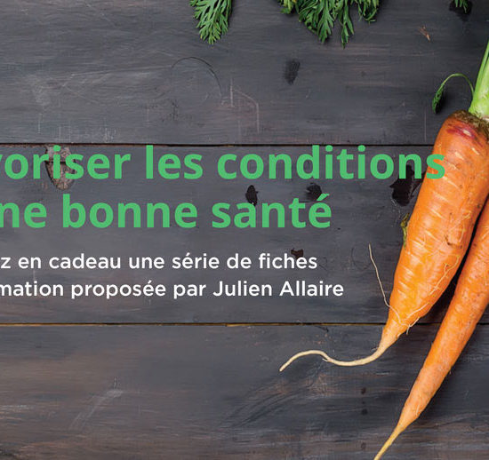 Newsletter fiche d'information naturopathie par Julien Allaire