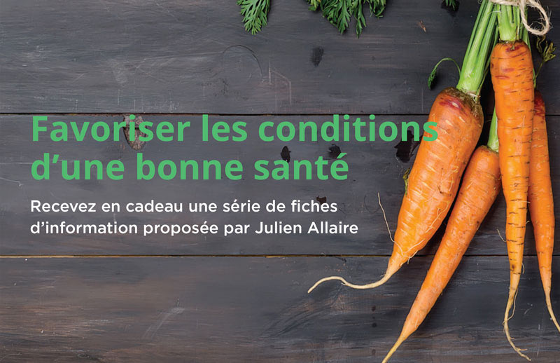 Newsletter fiche d'information naturopathie par Julien Allaire