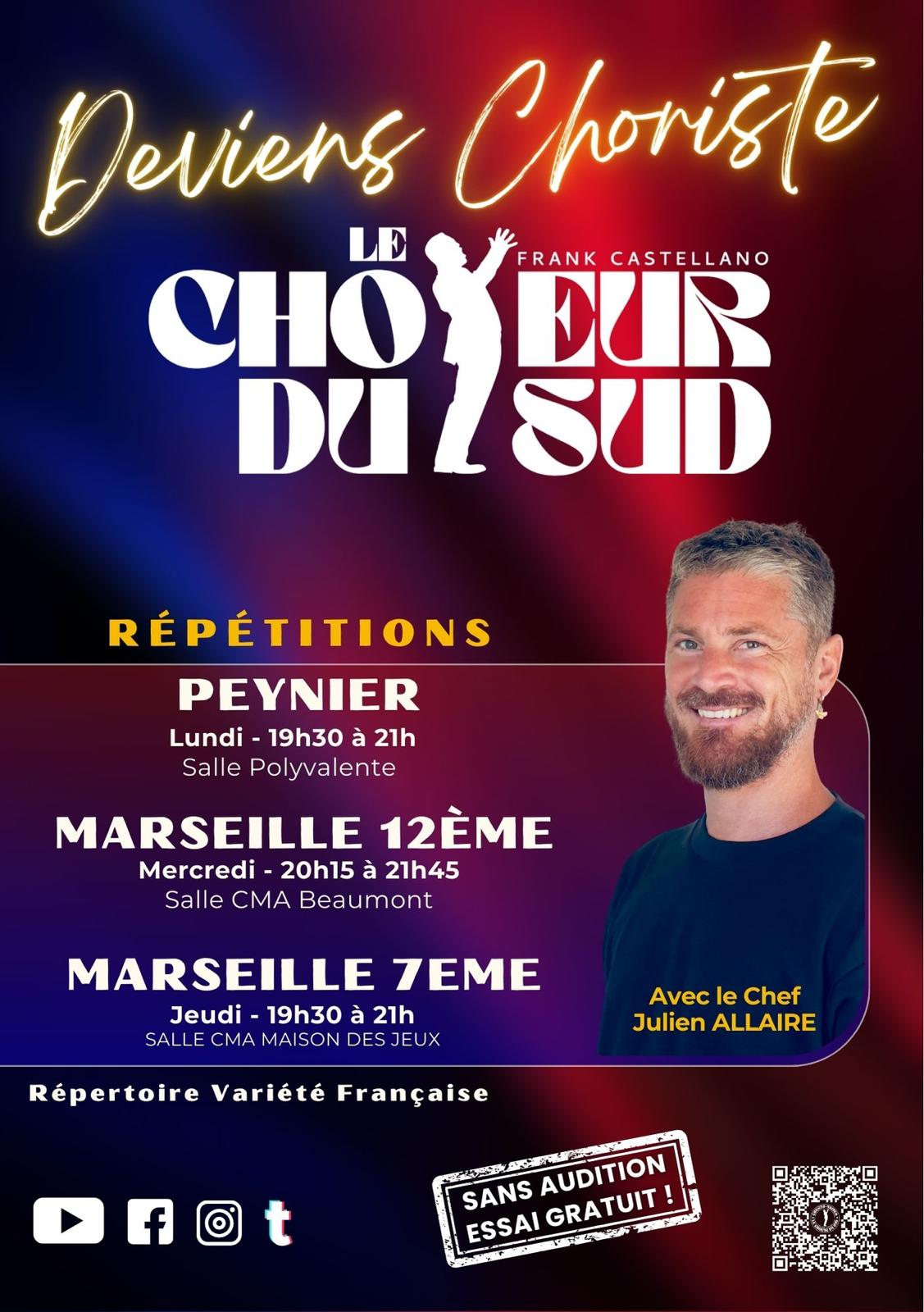 Marseille chorale julien allaire